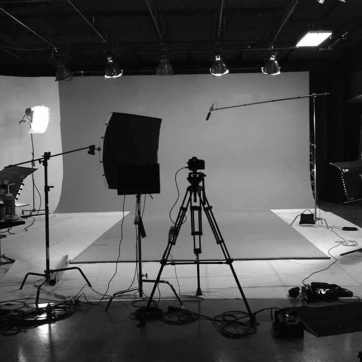 Videoproduktion i kulisse